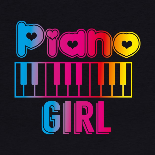 Piano Girl by Diannas